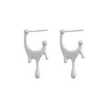2021 INS 925 Sterling Silver NEW arrived simple Designer article stud earrings for girls